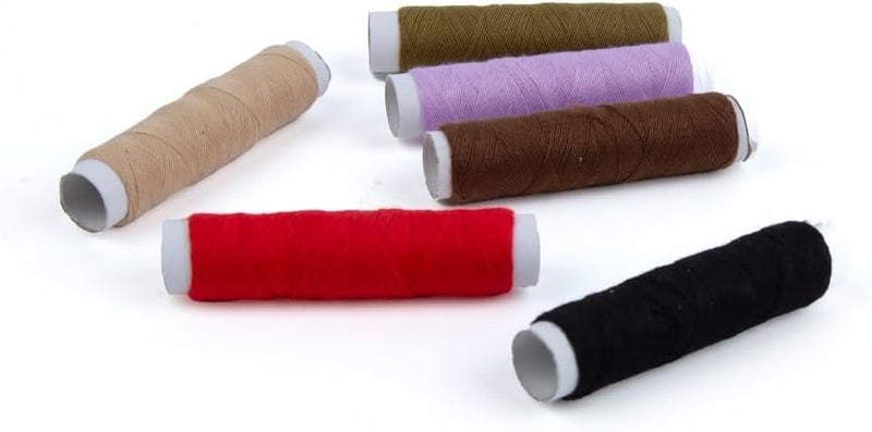 Daiso 16-Colored Thread Set – Multicolor (1 Set) | Sewing & Craft Threads for DIY, Repairs & Crafts - Image 3